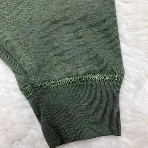 Child Of Mine By Carter’s Sweatpants Green / Brown Fox Size 0-3 Months - Picture 2 of 16